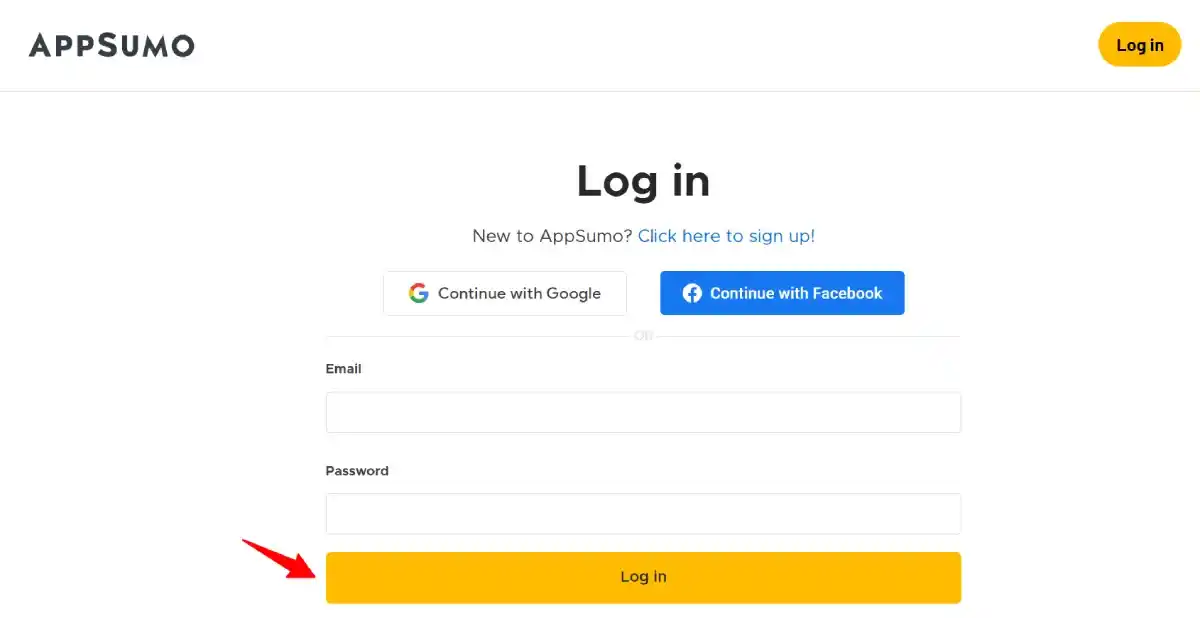 appsumo login