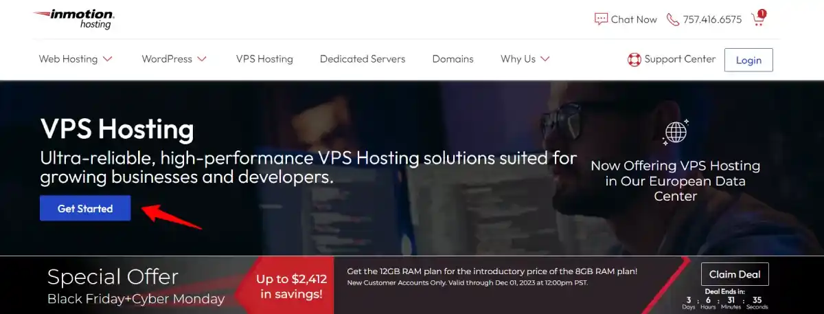 inmotion vps hosting